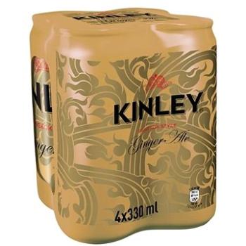 Kinley Ginger Ale 4x0,33l plech (5449000298270)