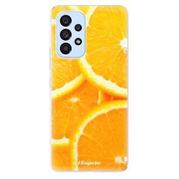 Odolné silikonové pouzdro iSaprio - Orange 10 - Samsung Galaxy A73 5G