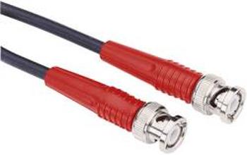 Měřicí kabel BNC Testec 81052, RG58, 5 m, červená