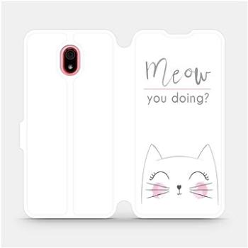 Flipové pouzdro na mobil Xiaomi Redmi 8a - M098P Meow you doing? (5903516077519)