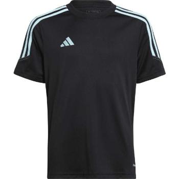 adidas TIRO 23 JERSEY Juniorský fotbalový dres, černá, velikost