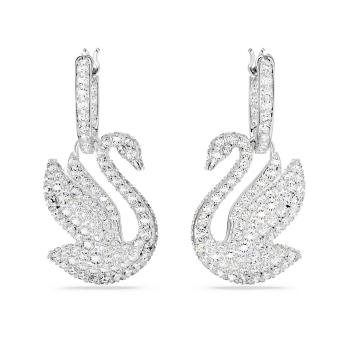 Swarovski Slušivé labutí náušnice 2v1 Iconic Swan 5647545