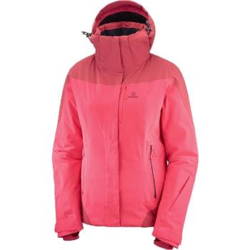 Salomon ICEROCKET JKT W Dámská lyžařská bunda, růžová, velikost M