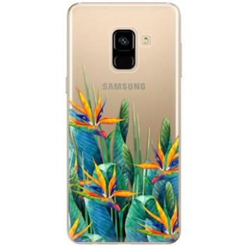 iSaprio Exotic Flowers pro Samsung Galaxy A8 2018 (exoflo-TPU2-A8-2018)