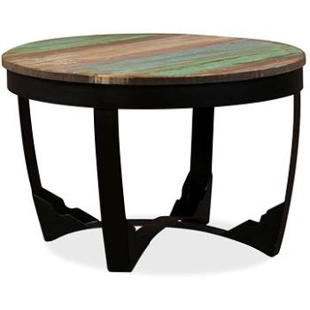 Odkládací stolek masivní recyklované dřevo 60x40 cm (244672)