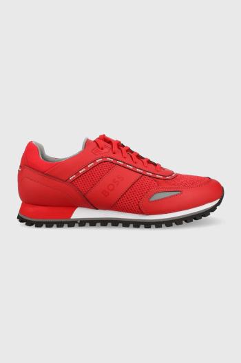Sneakers boty BOSS Parkour-L červená barva, 50485704