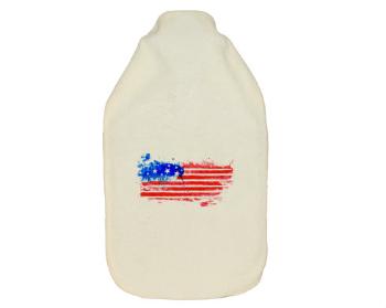Termofor zahřívací láhev USA water flag