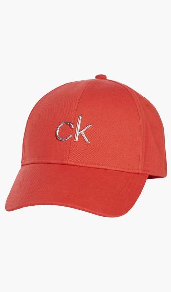 Calvin Klein dámská červená kšiltovka - OS (XA7)