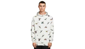 Dedicated Hoodie Falun Hummingbirds Off-White bílé 18253