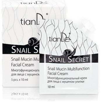 TIANDE Snail Secret Vícefunkční krém na obličej s mucinem hlemýždě 5 × 10 ml (6946379389510)