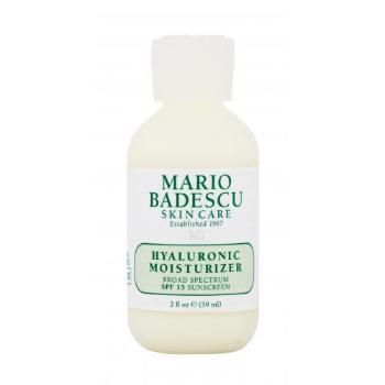 Mario Badescu Hyaluronic Moisturizer SPF15 59 ml denní pleťový krém na suchou pleť; na smíšenou pleť; na citlivou a podrážděnou pleť