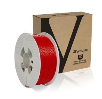 Verbatim ABS struna 1,75 mm pro 3D tiskárnu, 1kg, Červená (RD1), 55030