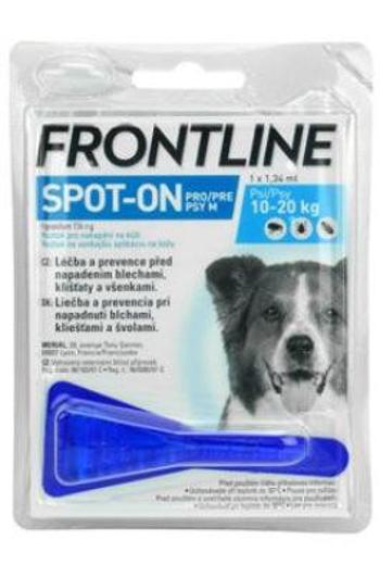 antiparazitní spot-on FRONTLINE dog - S  (2-10kg)