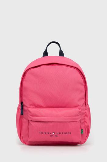 Dětský batoh Tommy Hilfiger růžová barva, velký, s potiskem