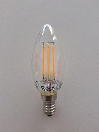 Best-Led E14 4W tep.bílá BL-C37-4W