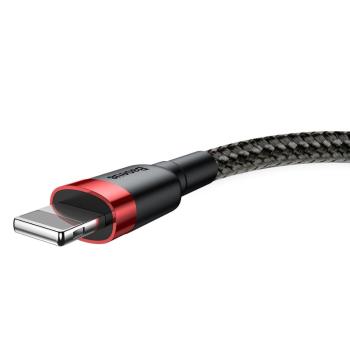 Baseus Cafule nabíjecí / datový kabel USB na Lightning 1, 5A 2m, červená-černá