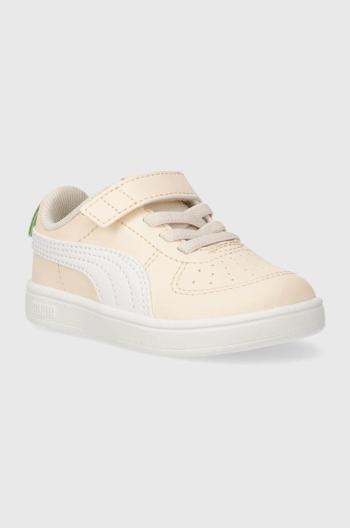 Dětské sneakers boty Puma Rickie AC Inf černá barva