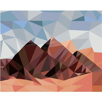 Diamondi - Diamantové malování - PYRAMIDY EGYPT MOZAIKA, 40x50 cm, bez rámu a bez vypnutí plátna (605520A)