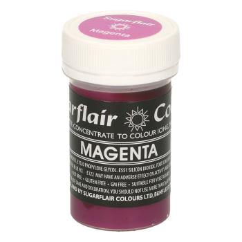 Sugarflair Colors Gelová barva Magenta 25 g