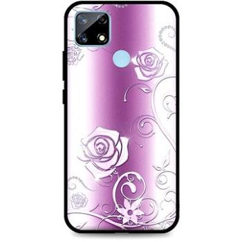 TopQ Realme 7i silikon Abstract Roses 62846 (Sun-62846)