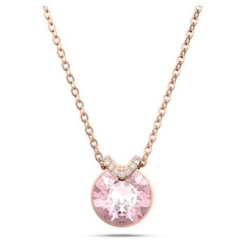 Swarovski Třpytivý bronzový náhrdelník Bella 5662088