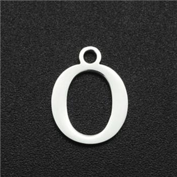 Šperky4U Ocelový přívěšek - iniciála - písmeno - OK1369-O