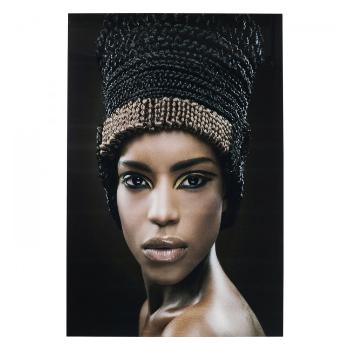 Obraz na skle Royal Headdress Face 150 × 100 cm
