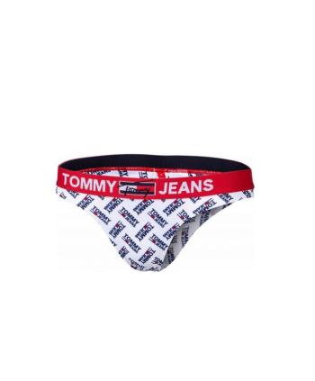 Tommy Hilfiger Tommy Jeans dámská bílá spodní část bikin BRAZILIAN