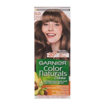 Garnier Color Naturals Créme 40 ml barva na vlasy pro ženy poškozená krabička 6,25 Light Icy Mahogany na barvené vlasy; na všechny typy vlasů
