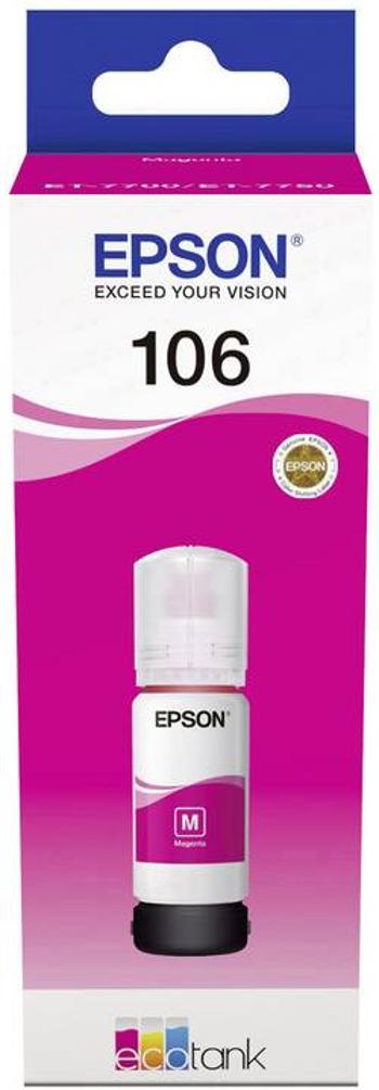 Epson Ink 106 EcoTank originál purppurová C13T00R340