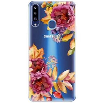 iSaprio Fall Flowers pro Samsung Galaxy A20s (falflow-TPU3_A20s)