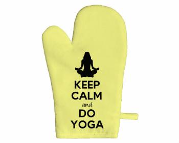 Chňapka Keep calm and do yoga