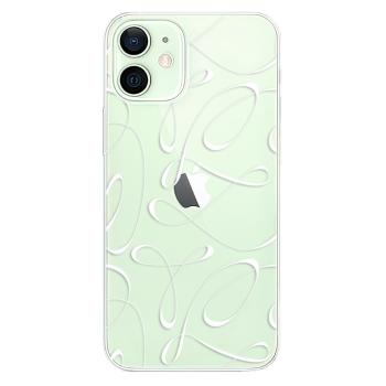 Odolné silikonové pouzdro iSaprio - Fancy - white - iPhone 12 mini