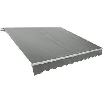 ROJAPLAST Markýza 3,95 x 2,5m, šedá (381/6)