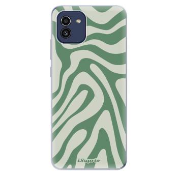 Odolné silikonové pouzdro iSaprio - Zebra Green - Samsung Galaxy A03