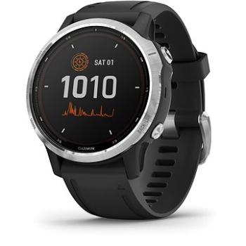 Garmin Fenix 6S Solar Silver/ Black Band (010-02409-00)