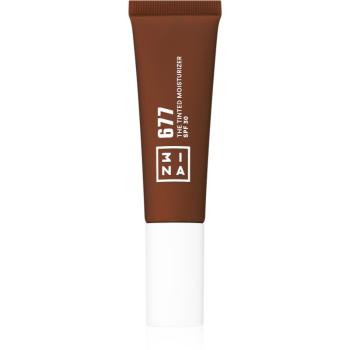 3INA The Tinted Moisturizer tónovací hydratační krém SPF 30 odstín 677 30 ml