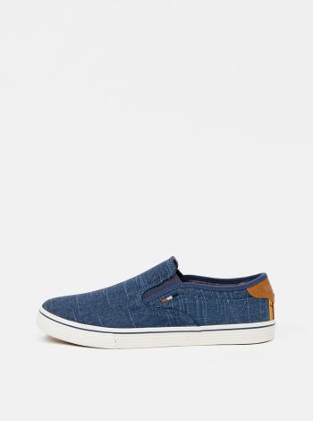 Modré pánské slip on Wrangler