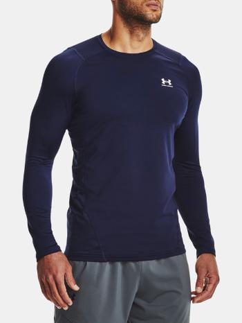 Under Armour UA CG Armour Fitted Crew Triko Modrá