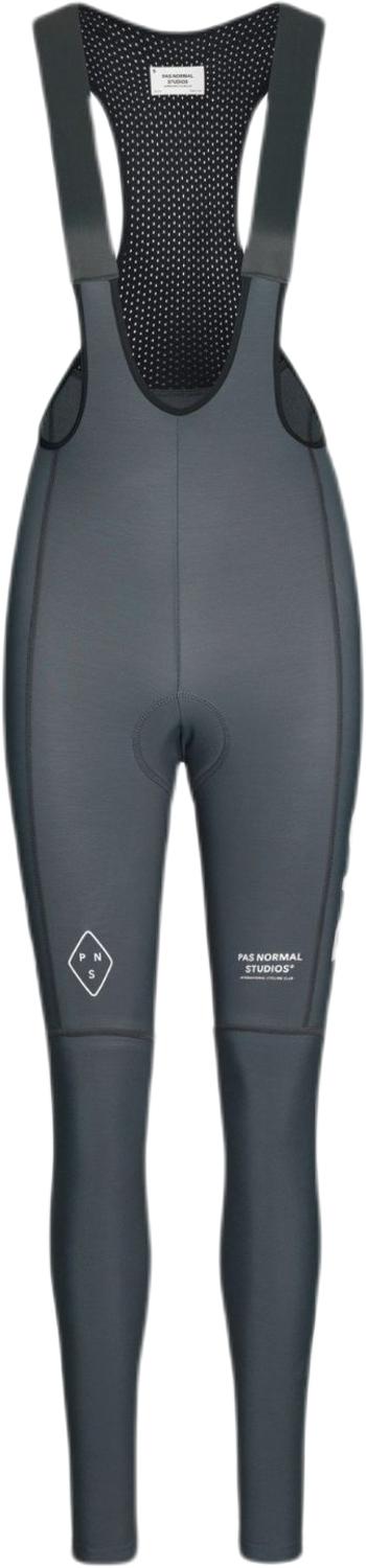 Pas Normal Studios Women's PAS Thermal Long Bibs - Dark Grey M