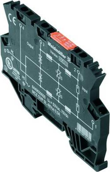 MCZ SERIES, Surge protection for instrumentation and control, 48 V, Surge protection for measurement and control Weidmüller MCZ OVP SL 48VUC 0,5A 8449