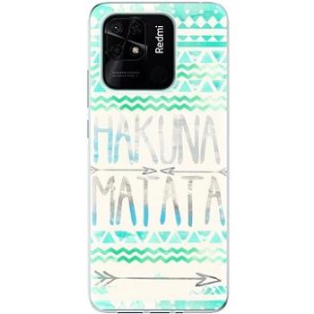 iSaprio Hakuna Matata Green pro Xiaomi Redmi 10C (hakug-TPU3-Rmi10c)