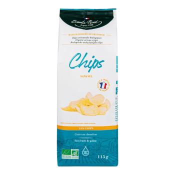 Chipsy bramborové bez soli 115 g BIO EMILE NOËL