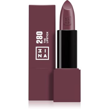 3INA The Lipstick lesklá rtěnka odstín 280 - Shiny wine 4,5 g