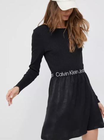 Calvin Klein dámské černé šaty - XS (BEH)