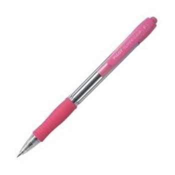 Kuličkové pero Pilot Super Grip růžové