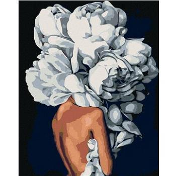 Malování podle čísel - Žena za květinou (HRAmal00830nad)
