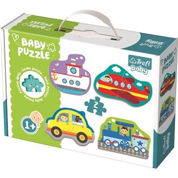 Trefl Baby puzzle Doprava 4x2 dílky (5900511360752)