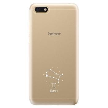 Odolné silikonové pouzdro iSaprio - čiré - Blíženci - Huawei Honor 7S