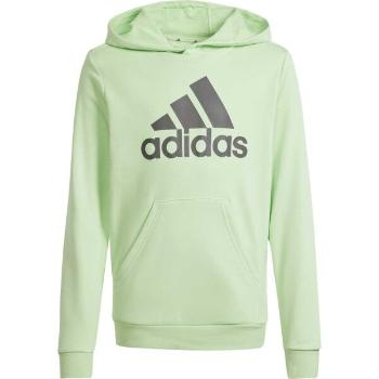 adidas BIG LOGO HOODIE Chlapecká mikina, světle zelená, velikost